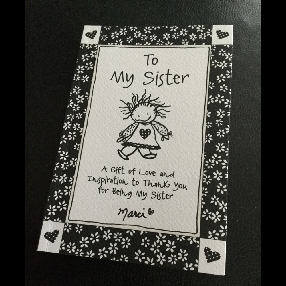 Blue Mountain Book “To My Sister”